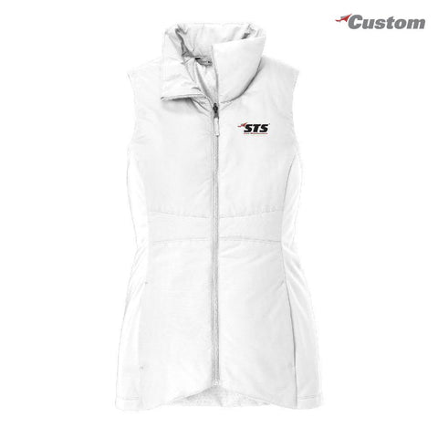 STS White Port Authority Ladies Collective Insulated Vest