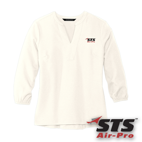 STS Mercer+Mettle® Women's Crepe 3/4-Sleeve Blouse