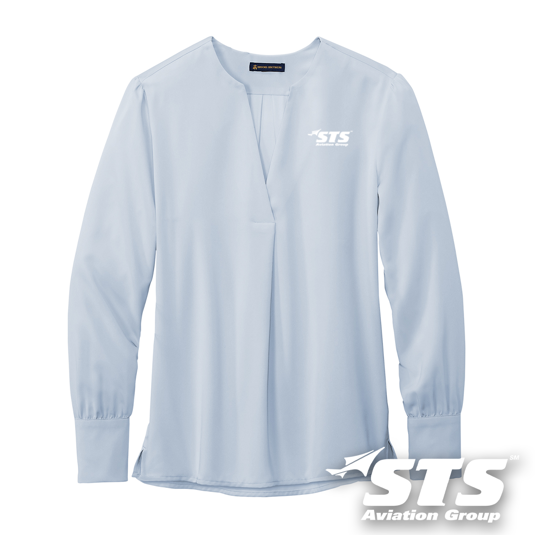 STS Women's Satin Blouse – STS Aviation Group Online Store