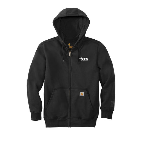 STS Carhartt  Rain Defender  Paxton Heavyweight Hooded Zip-Front Sweatshirt