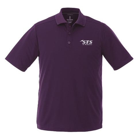 STS Plum Short Sleeve Polo