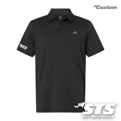 STS Men's Adidas Performance Textured Polo