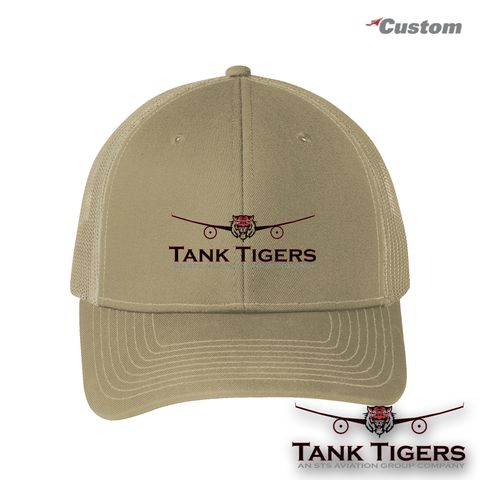 Tank Tigers Snapback Trucker Cap