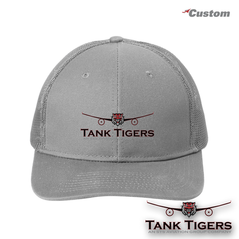 Tank Tigers Snapback Trucker Cap