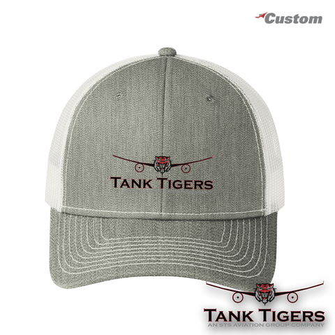 Tank Tigers Snapback Trucker Cap