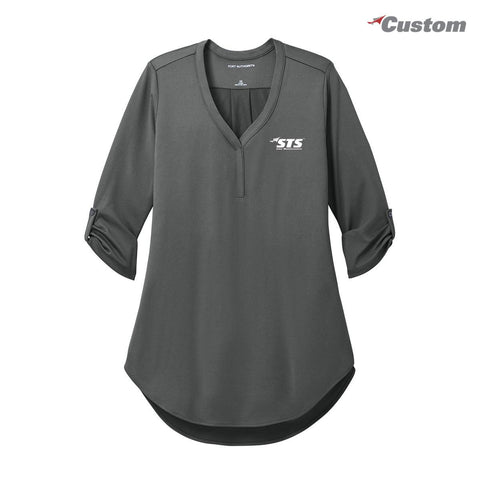 Womens City Stretch 3/4-Sleeve Tunic