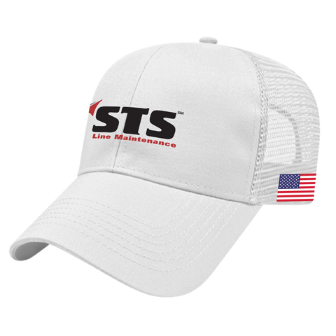 STS White Mesh Cap