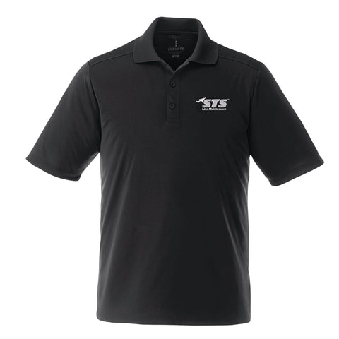 STS Black Short Sleeve Polo