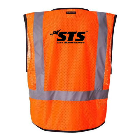 ANSI 107 Class 2 Economy Mesh One-Pocket Vest