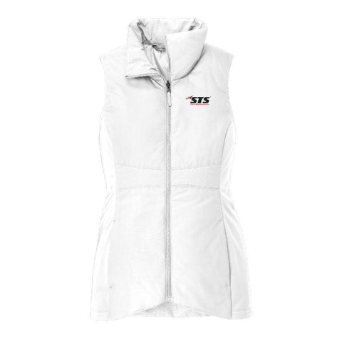 STS White Port Authority Ladies Collective Insulated Vest