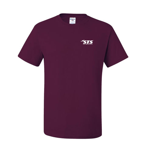 STS Maroon JERZEES  Dri-Power 50/50 T-Shirt