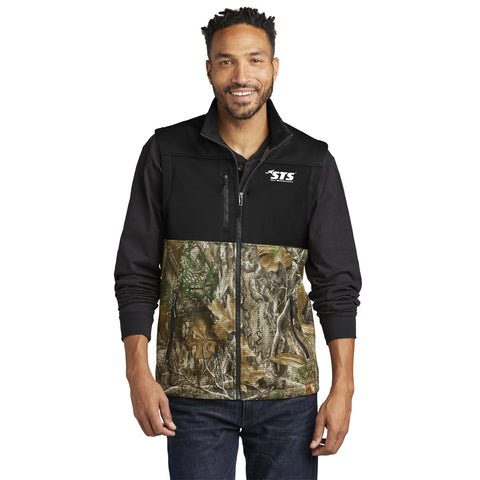 STS Russell Outdoor Realtree Atlas Colorblock Soft Shell Vest