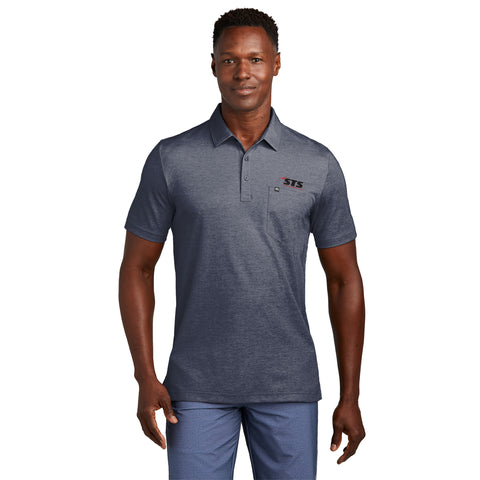 STS TravisMathew Oceanside Heather Pocket Polo